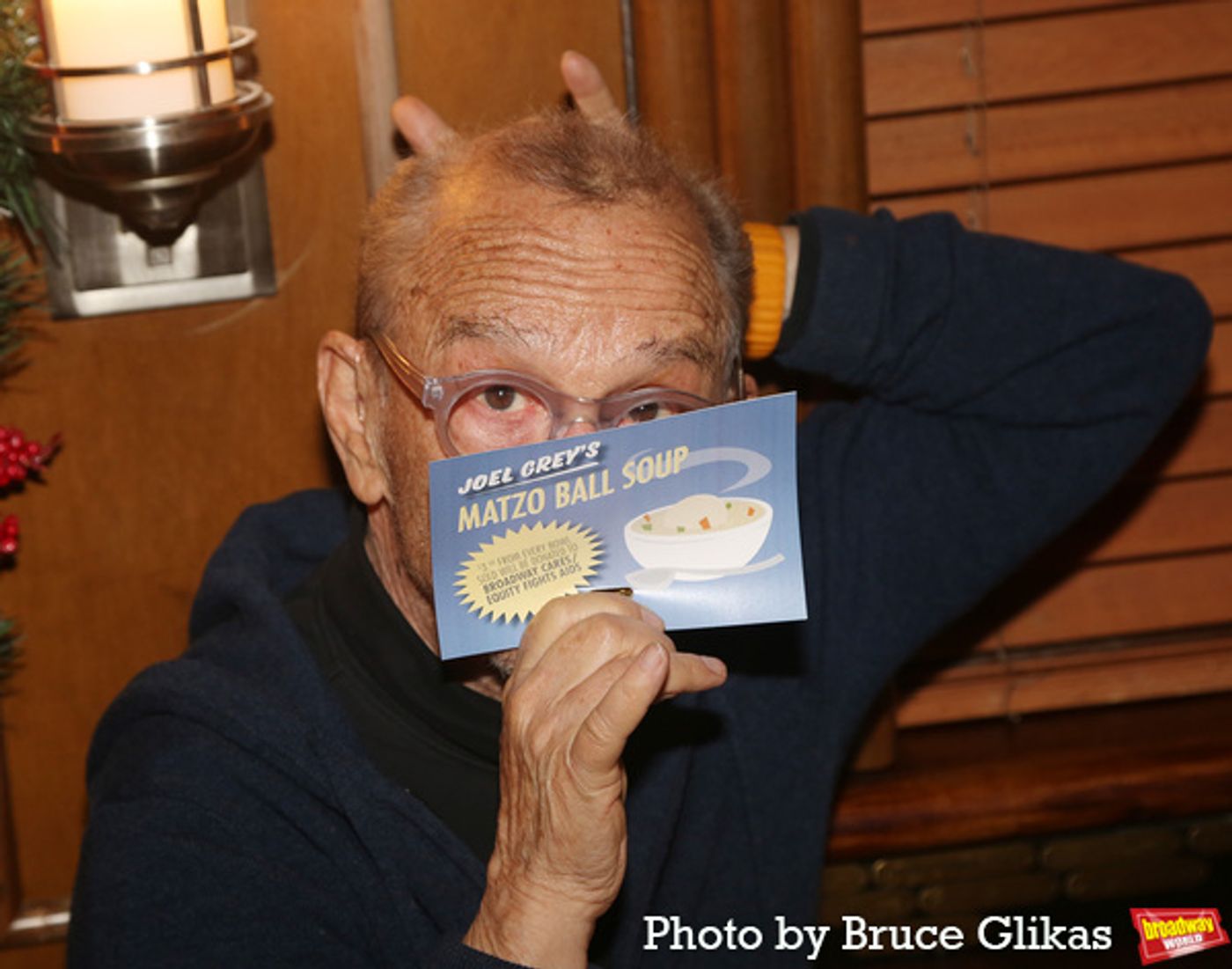 Photos: Brooklyn Diner Honors Joel Grey with Re-Named Matzo Ball Soup to Benefit BC/EFA  Image
