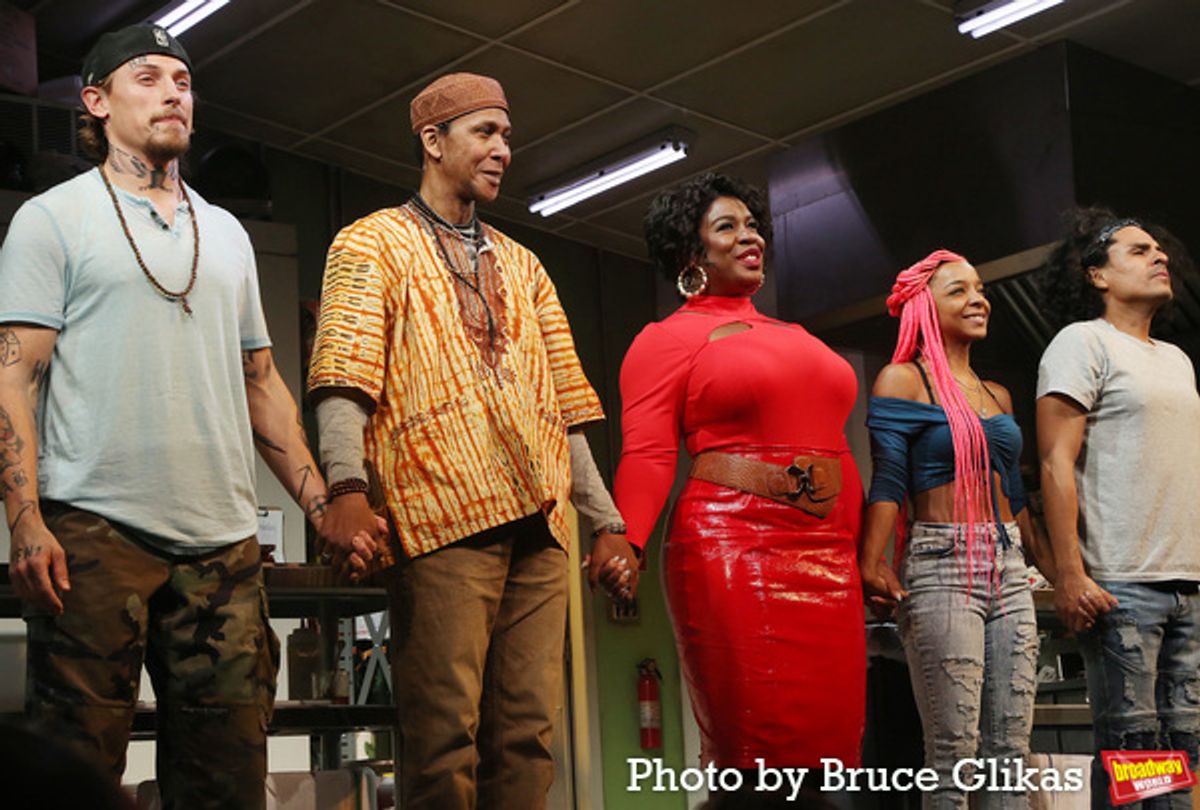 Edmund Donovan, Ron Cephas Jones, Uzo Aduba, Kara Young and Reza Salazar at 