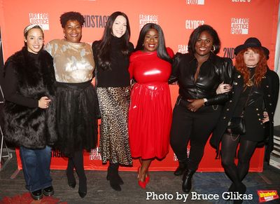 Dascha Polanco, Adrienne C. Moore, Laura Prepon, Uzo Aduba, Danielle Brooks and Natas Photo