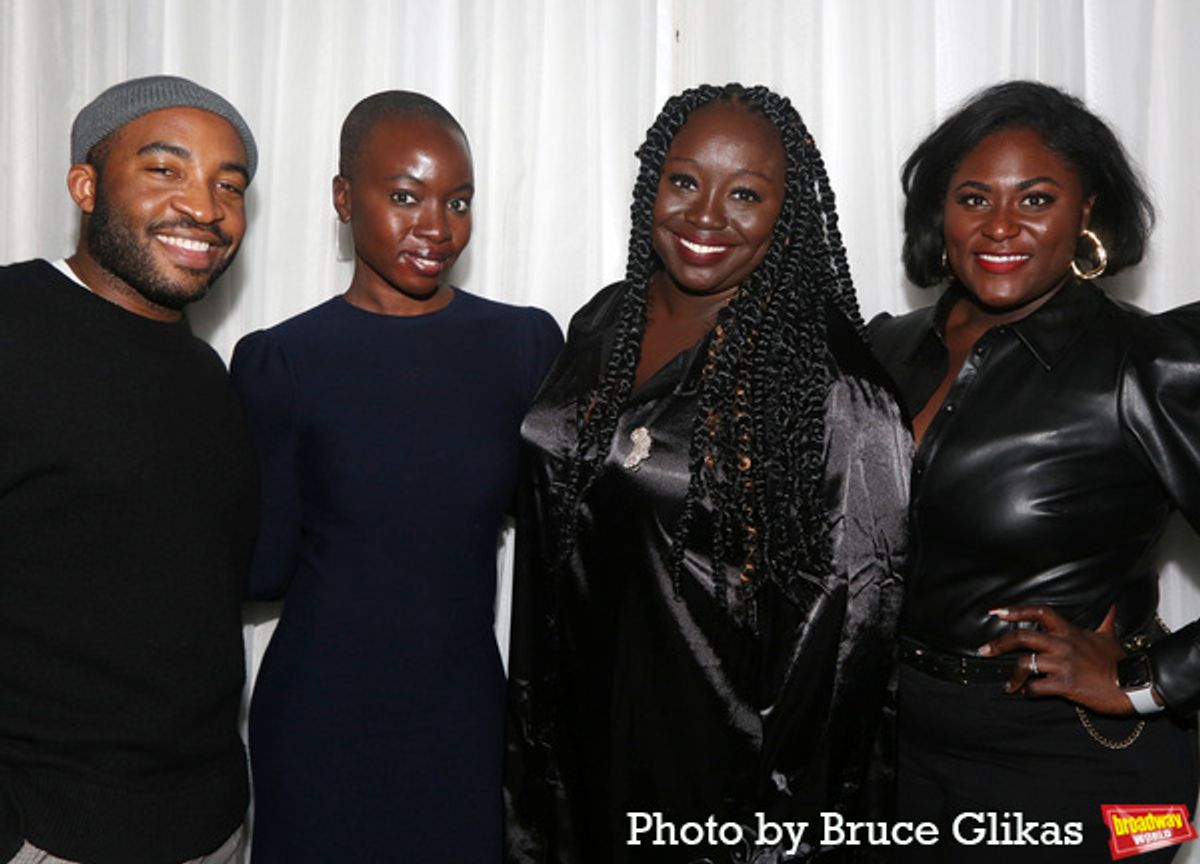 Austin Smith, Danai Gurira, Jocelyn Bioh and Danielle Brooks at 