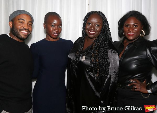 Austin Smith, Danai Gurira, Jocelyn Bioh and Danielle Brooks Photo