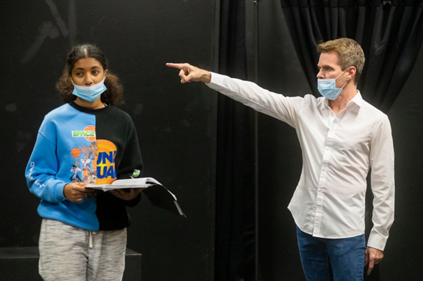 Photos: Photos: Inside the Making of THE GHOSTS ALL AROUND YOU on Roosevelt Island  Image