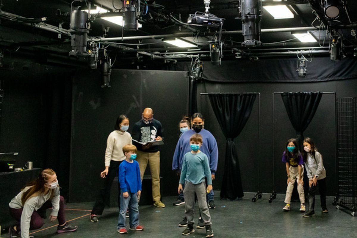 The Cast of THE GHOSTS ALL AROUND YOU at Photos: Photos: Inside the Making of THE GHOSTS ALL AROUND YOU on Roosevelt Island