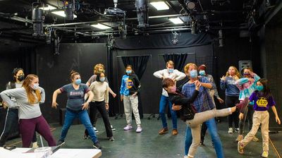 The Cast of THE GHOSTS ALL AROUND YOU Photo
