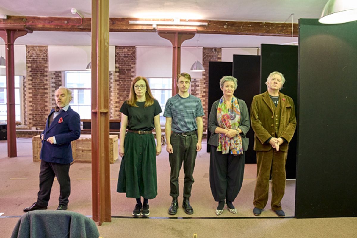 Dan Starkey, Kirsty Besterman, Thomas Josling, and Catherine Russell