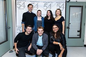 Sam Balzac, Cori Jaskier, Kate Leonard, Maddie Eaton, Jacob Ryan Smith, Daniel Mertzlufft and Jiana Odland @ BroadwayWorld Sam Balzac, Cori Jaskier, Kate Leonard, Maddie Eaton, Jacob Ryan Smith, Daniel Mertzl Photo