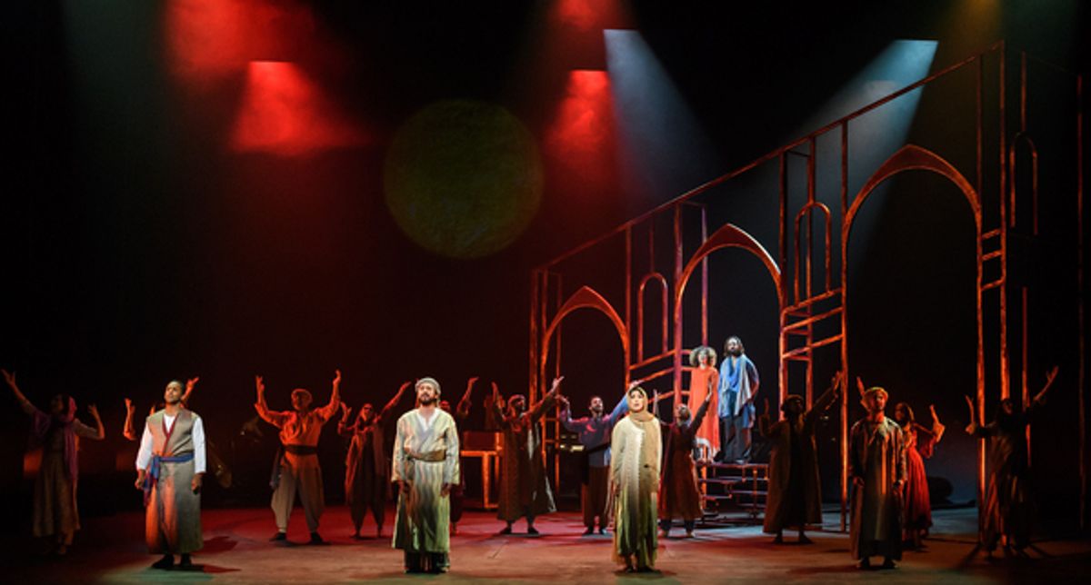 The Cast of “Rumi: The Musical” at Photos: First Look at RUMI THE MUSICAL at London Coliseum