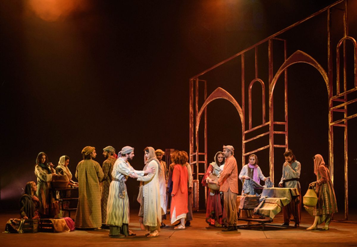 The Cast of “Rumi: The Musical” at Photos: First Look at RUMI THE MUSICAL at London Coliseum