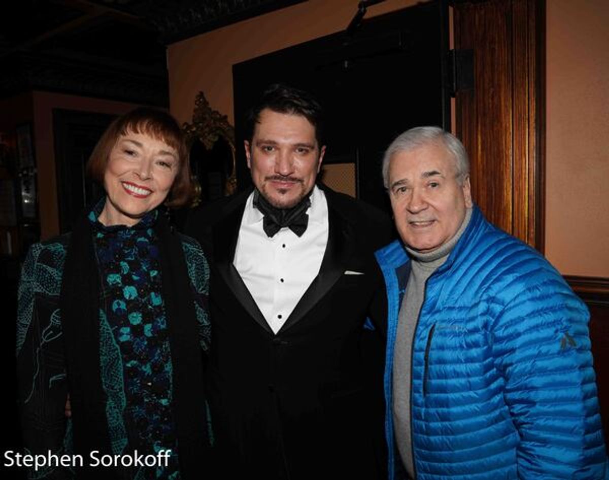 Karen Akers, Paulo Szot, Lee Roy Reams at 