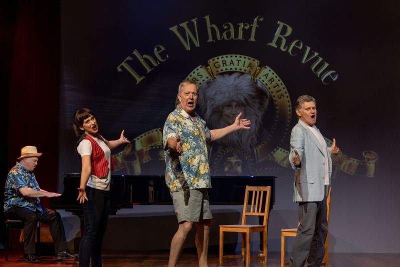 Review: The Creative And Clever Annual Political Satire Returns With THE WHARF REVUE: CAN OF WORMS  Image