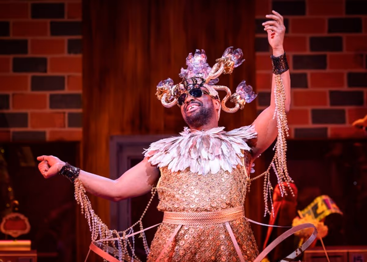 Stephan Boyce at Photos: First Look at the Lyric Hammersmith Theatre's Pantomime ALADDIN