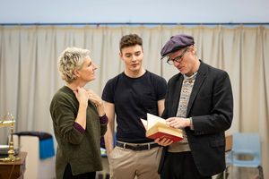 Tamsin Greig, Jos Vantyler, Trevor Fox @ BroadwayWorld Tamsin Greig, Jos Vantyler, Trevor Fox Photo