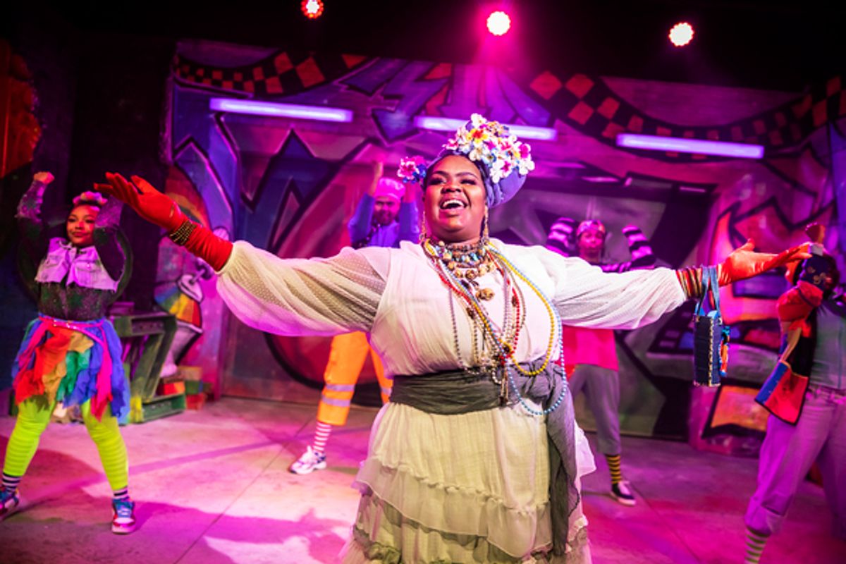 Anelisa Lamola & the Company of THE WIZ at Photos: First Look at Hope Mill Theatre's THE WIZ
