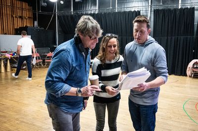 Will Brenton, Julie Stark, and Tam Ryan Photo