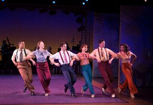Phillip Attmore, Kaitlyn Davidson, Joseph Medeiros,
Melanie Moore, Jeremy Benton, Victoria Byrd @ BroadwayWorld Phillip Attmore, Kaitlyn Davidson, Joseph Medeiros,
Melanie Moore, Jeremy Benton, Vi Photo