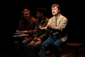 Victoria Clark, Justin Cooley, and Stephen Boyer  Photo