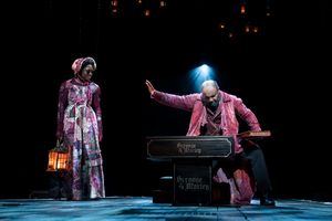 Amber Iman and Francois Battiste @ BroadwayWorld Amber Iman and Francois Battiste Photo