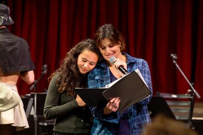 YDE and Idina Menzel  Photo