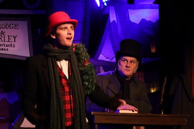 The cast of A Christmas Carol Photo