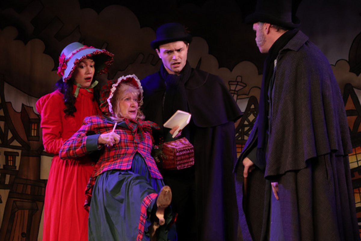 The cast of A Christmas Carol at Photos: The Players Theatre Presents A CHRISTMAS CAROL