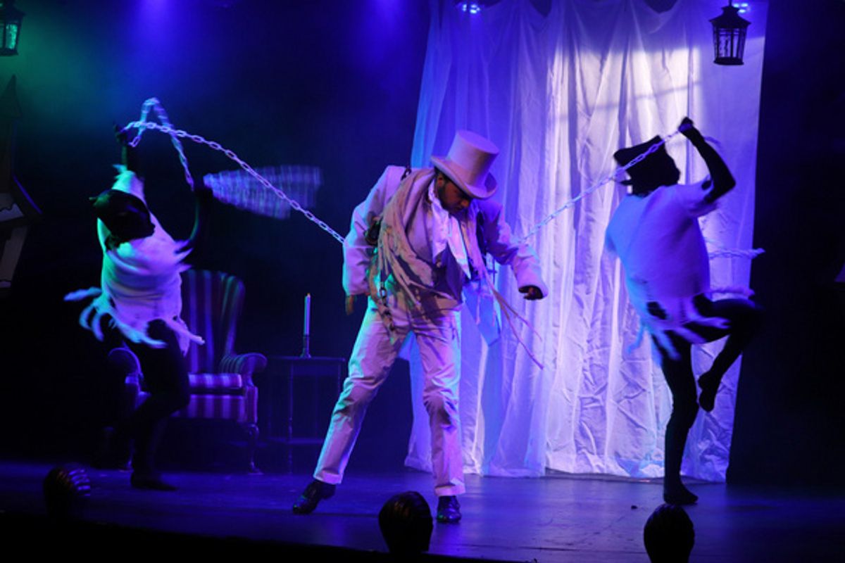 The cast of A Christmas Carol at Photos: The Players Theatre Presents A CHRISTMAS CAROL