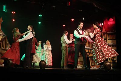 The cast of A Christmas Carol Photo