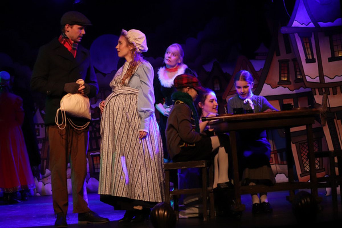 The cast of A Christmas Carol at Photos: The Players Theatre Presents A CHRISTMAS CAROL