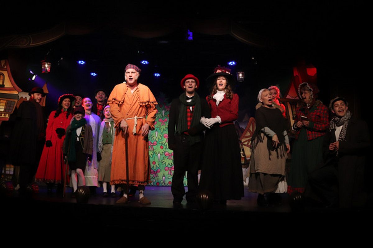 The cast of A Christmas Carol at Photos: The Players Theatre Presents A CHRISTMAS CAROL