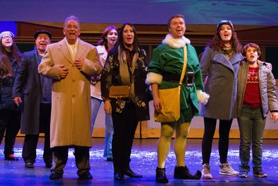 Joe Minnella, Lauren Cooke, Eddie Itte, JQ Hennesey, Elena Asfendis and the Company o Photo