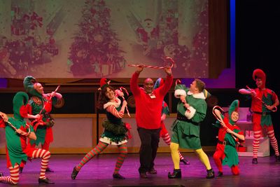  JQ Hennesey, Martin Cordero, Eddie Itte and the Company of ELF Photo