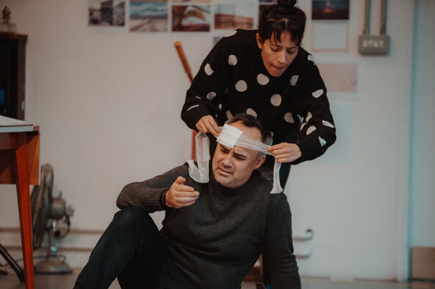 Photos: A FIGHT AGAINST…(UNA LUCHA CONTRA...) at Royal Court Jerwood Theatre Photos: A FIGHT AGAINST…(UNA LUCHA CONTRA...) at Royal Court Jerwood Theatre Image
