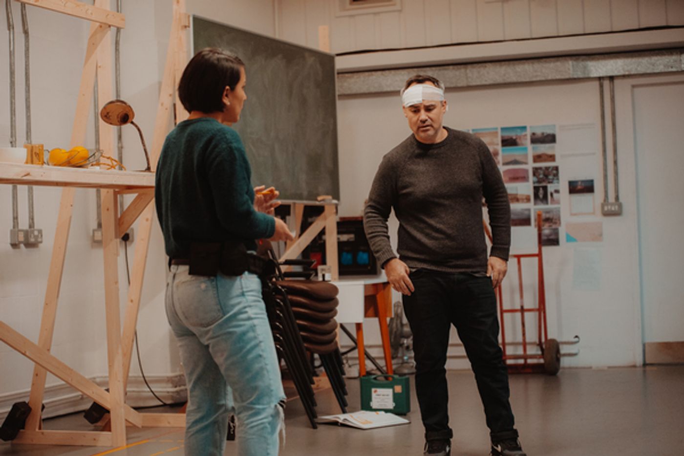 Photos: A FIGHT AGAINST…(UNA LUCHA CONTRA...) at Royal Court Jerwood Theatre Photos: A FIGHT AGAINST…(UNA LUCHA CONTRA...) at Royal Court Jerwood Theatre Image