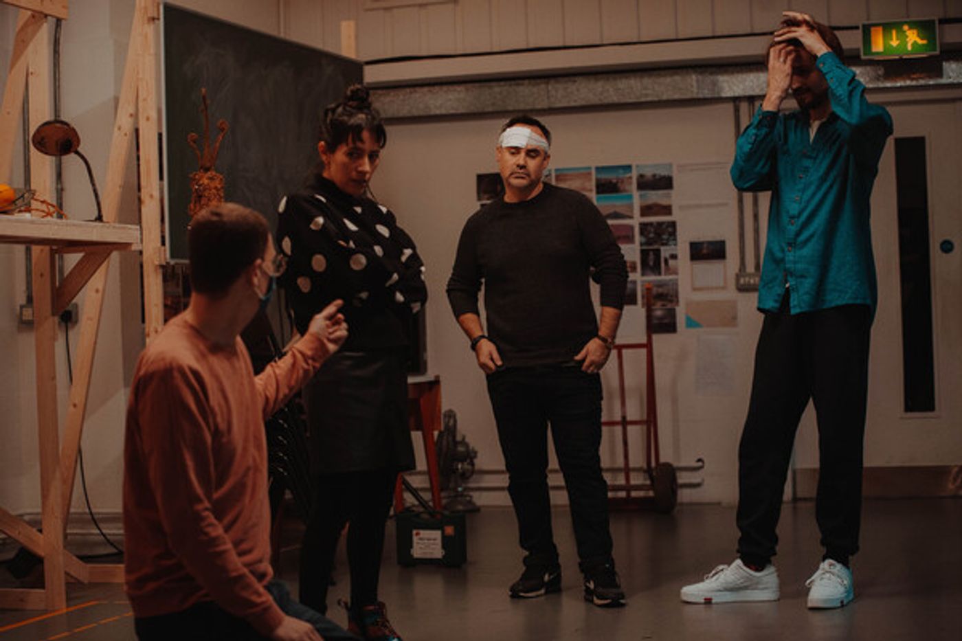 Photos: A FIGHT AGAINST…(UNA LUCHA CONTRA...) at Royal Court Jerwood Theatre Photos: A FIGHT AGAINST…(UNA LUCHA CONTRA...) at Royal Court Jerwood Theatre Image