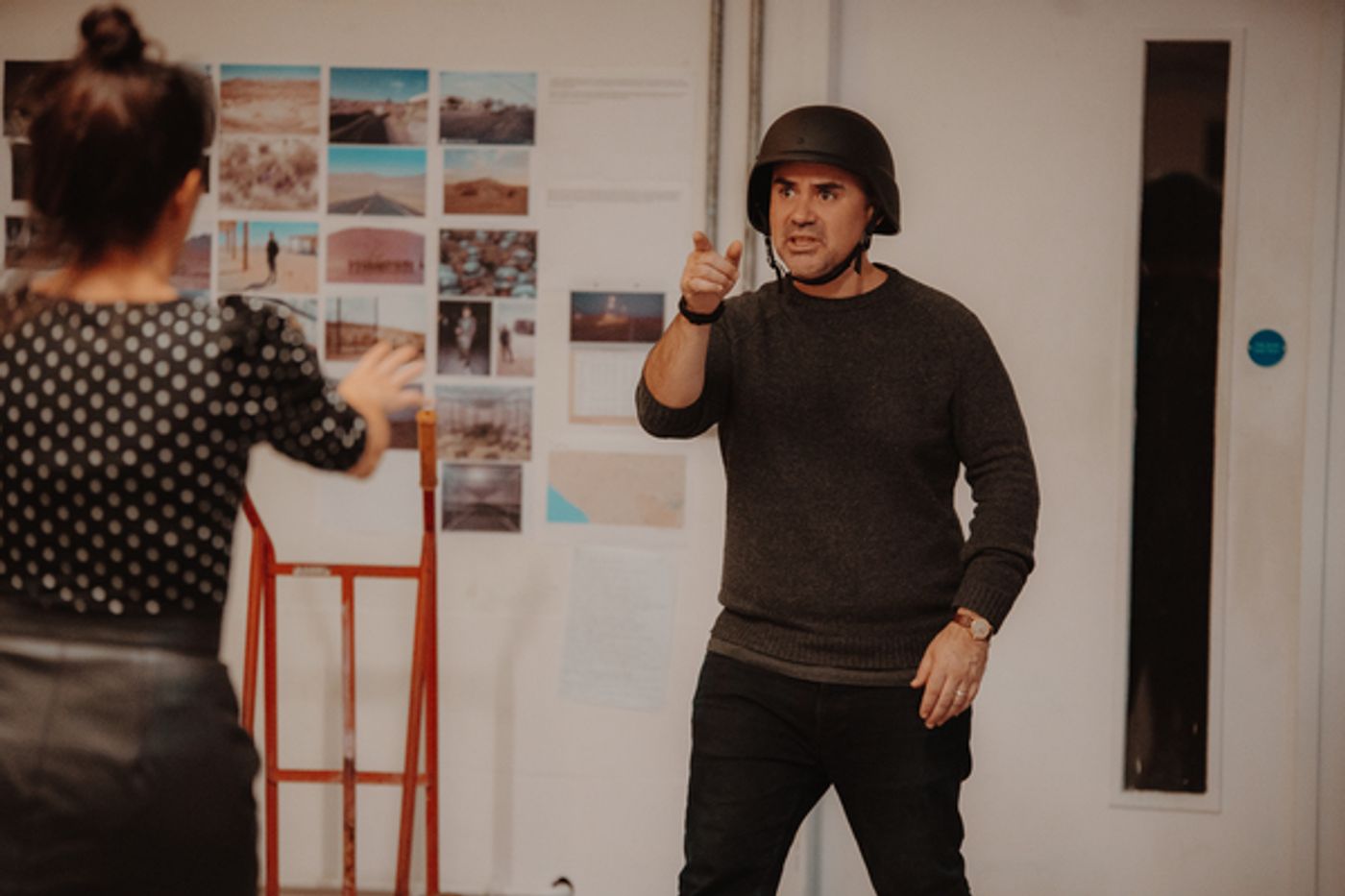 Photos: A FIGHT AGAINST…(UNA LUCHA CONTRA...) at Royal Court Jerwood Theatre  Image