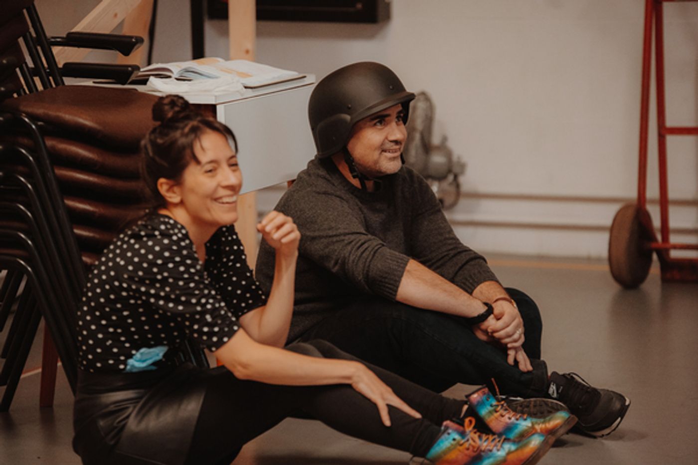 Photos: A FIGHT AGAINST…(UNA LUCHA CONTRA...) at Royal Court Jerwood Theatre Photos: A FIGHT AGAINST…(UNA LUCHA CONTRA...) at Royal Court Jerwood Theatre Image