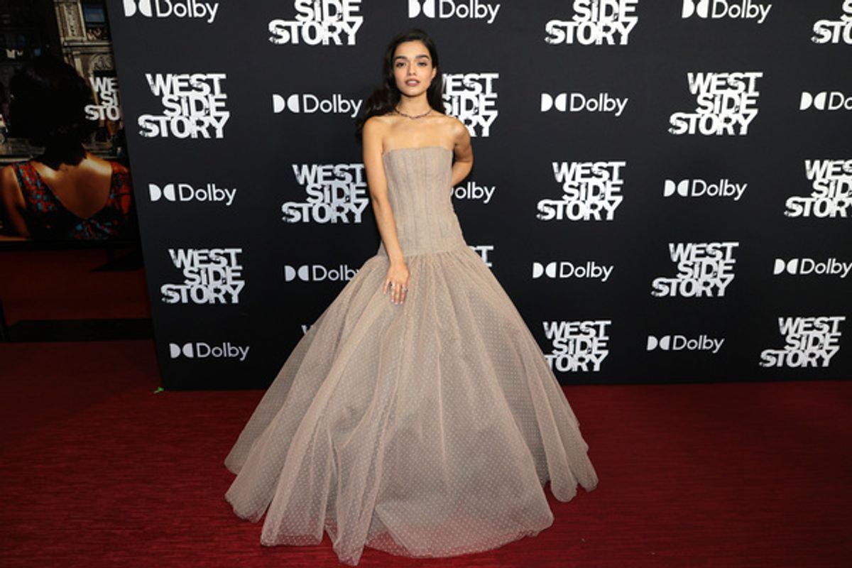 NEW YORK, NEW YORK - NOVEMBER 29: Rachel Zegler attends the New York premiere of West Side Story on November 29, 2021 in New York City. (Photo by Jamie McCarthy/Getty Images  for 20th Century Studios) at WEST SIDE STORY tiene su premiere en Nueva York