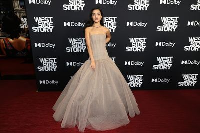 NEW YORK, NEW YORK - NOVEMBER 29: Rachel Zegler attends the New York premiere of West Photo