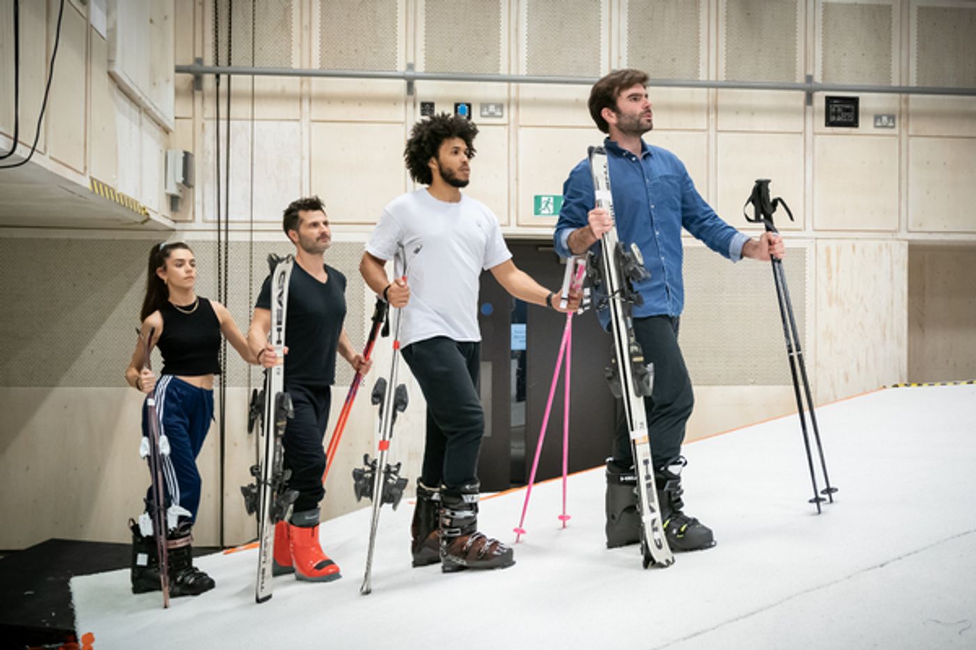 Photos: Inside Rehearsals for FORCE MAJEURE at The Donmar Warehouse  Image