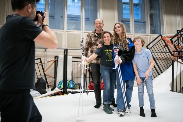Rory Kinnear, Lyndsey Marshal, Bo Bragason and Oliver Savell  Photo