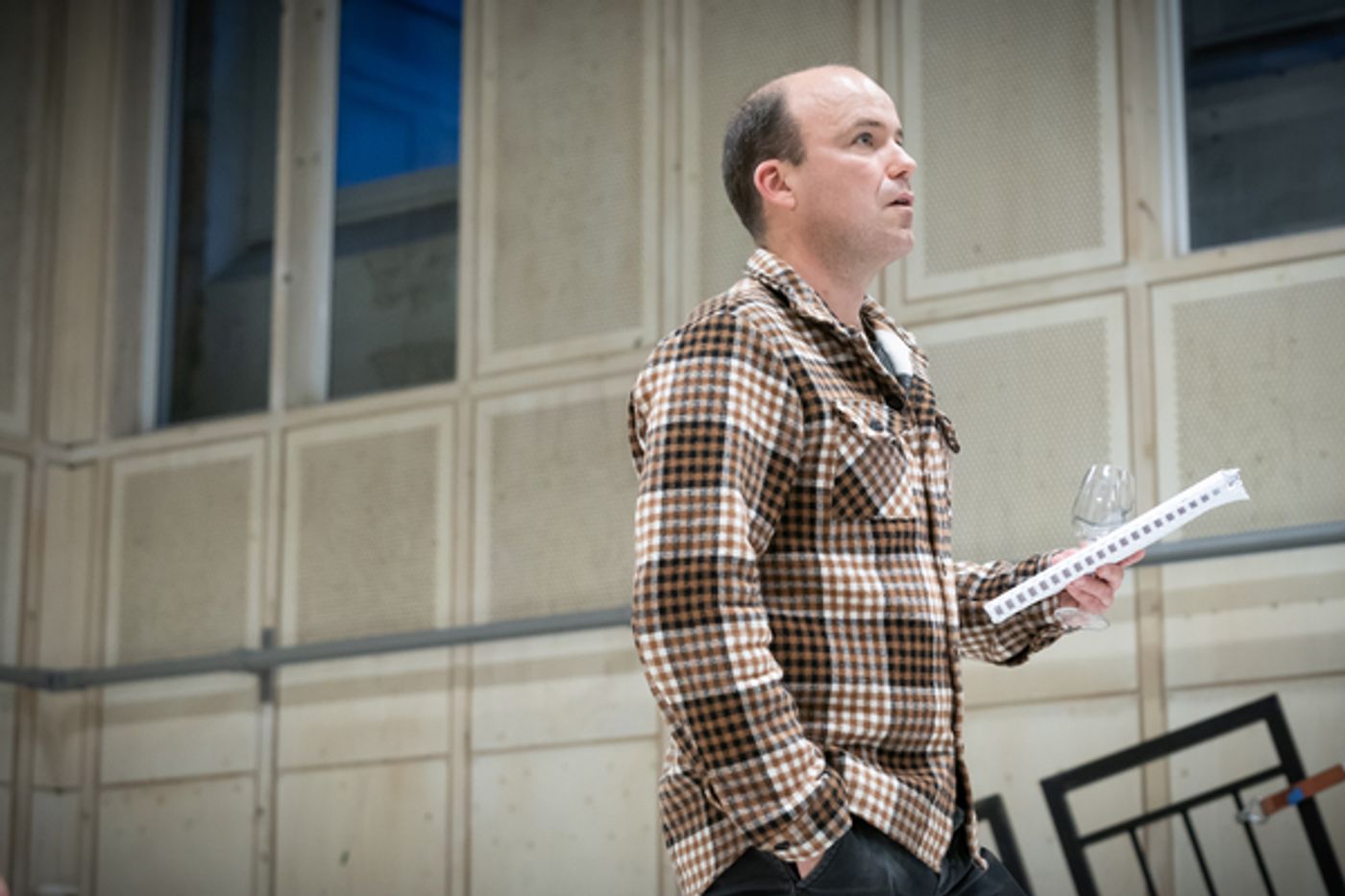 Photos: Inside Rehearsals for FORCE MAJEURE at The Donmar Warehouse  Image
