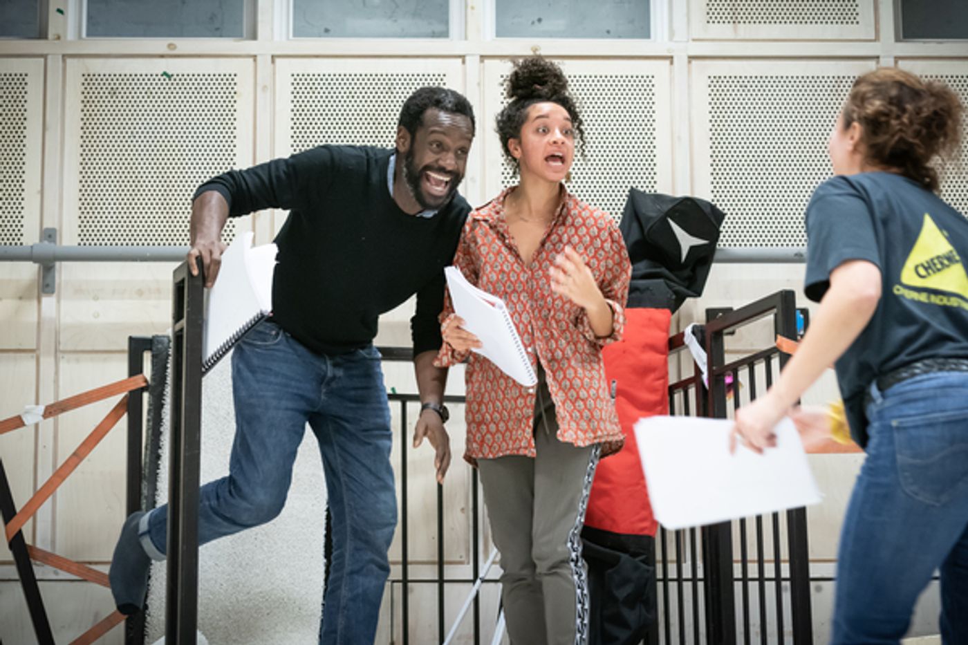 Photos: Inside Rehearsals for FORCE MAJEURE at The Donmar Warehouse  Image