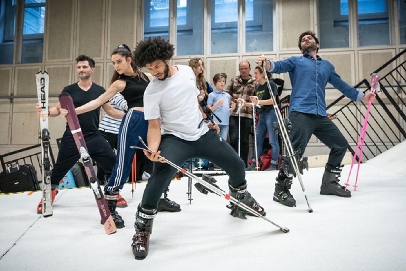 Photos: Inside Rehearsals for FORCE MAJEURE at The Donmar Warehouse  Image