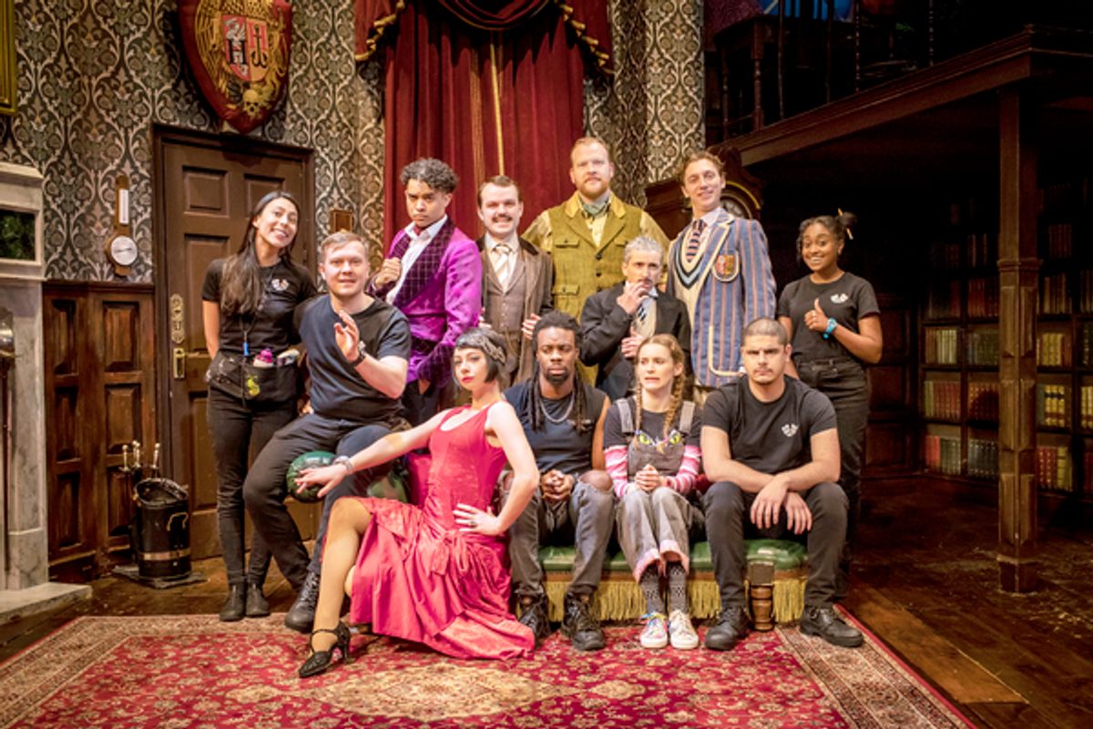 The Company at Photos: Check Out New Production Images of THE PLAY THAT GOES WRONG