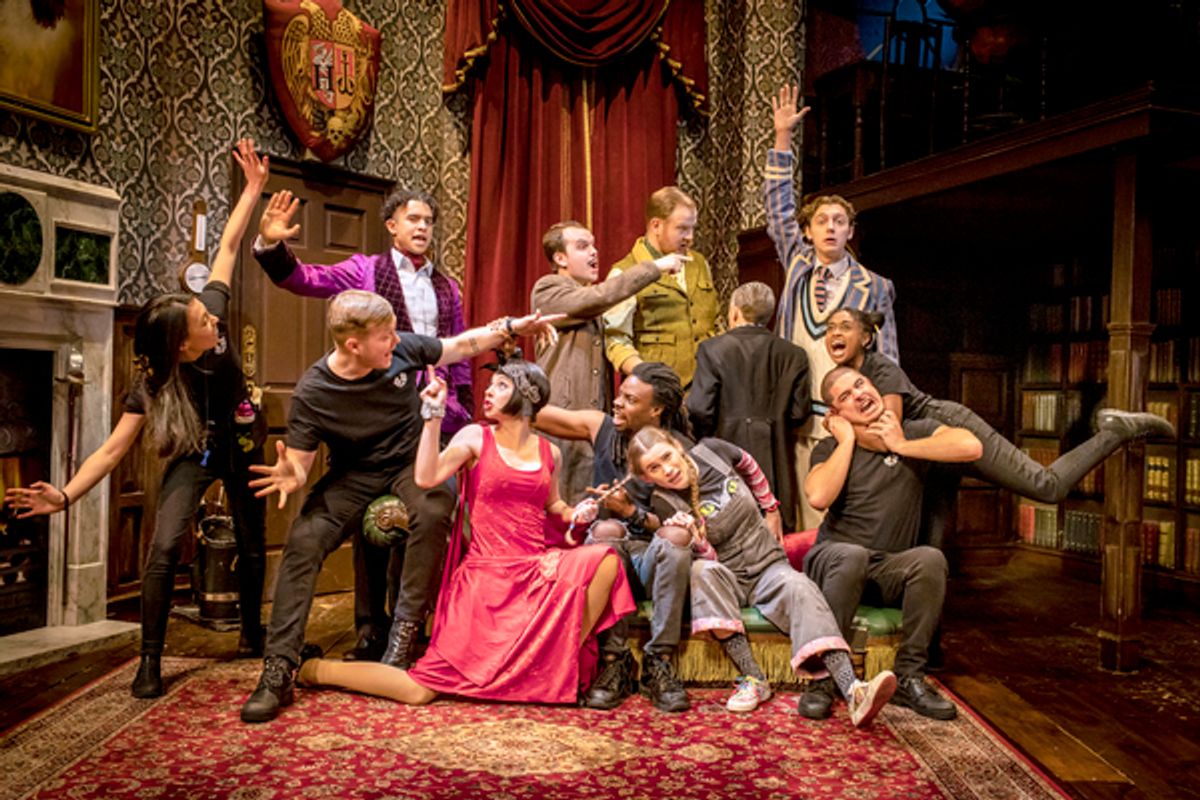 The Company at Photos: Check Out New Production Images of THE PLAY THAT GOES WRONG