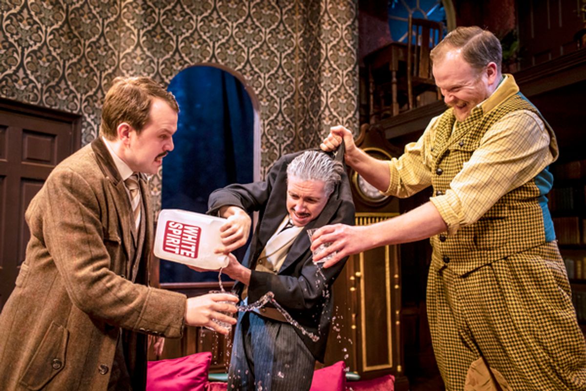 Tom Bulpett, Michael Keane and David Kirkbride at 