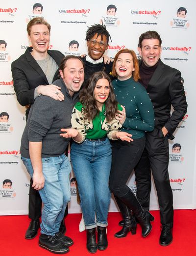 Company of Love Actually? The Unauthorized Musical Parody Photo
