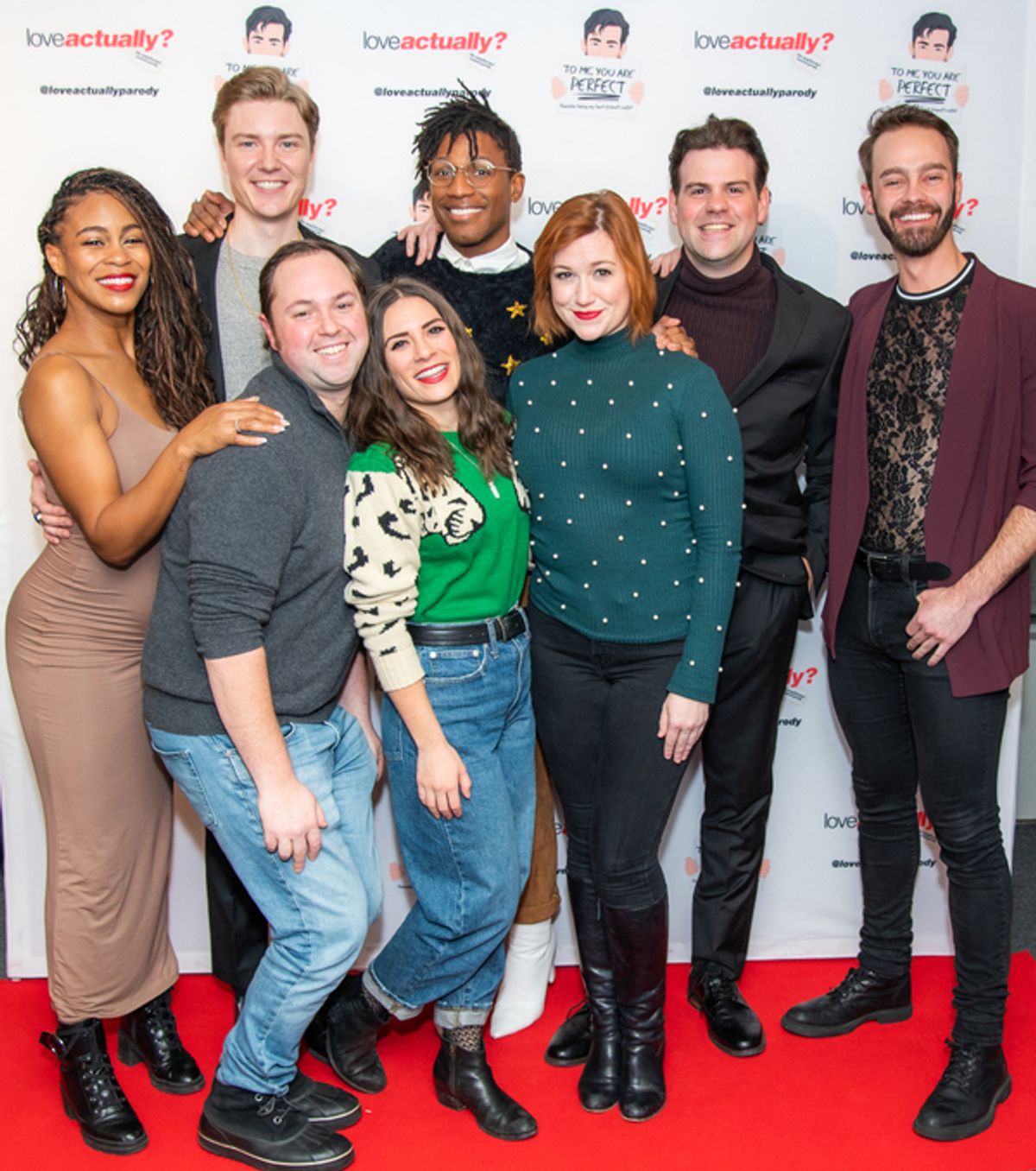 Company of Love Actually? The Unauthorized Musical Parody at Photos: LOVE ACTUALLY? THE UNAUTHORIZED MUSICAL PARODY Celebrates Opening Night!