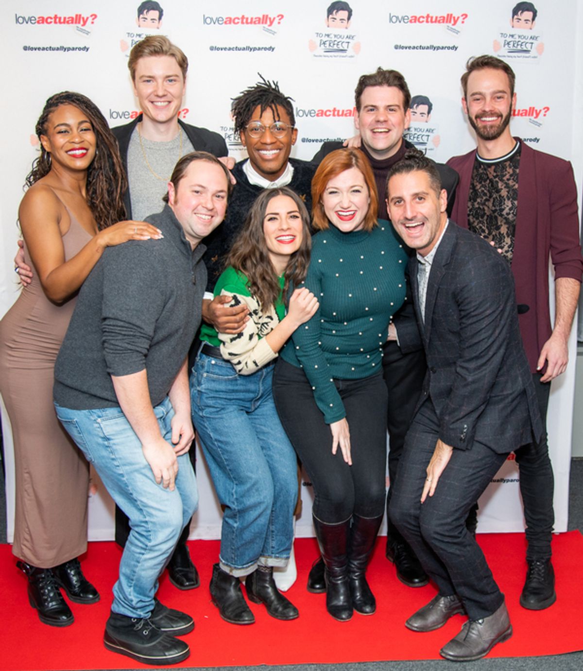 Company of Love Actually? The Unauthorized Musical Parody at Photos: LOVE ACTUALLY? THE UNAUTHORIZED MUSICAL PARODY Celebrates Opening Night!