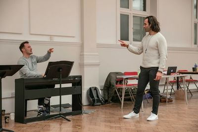 Alex Parker, Ramin Karimloo Photo