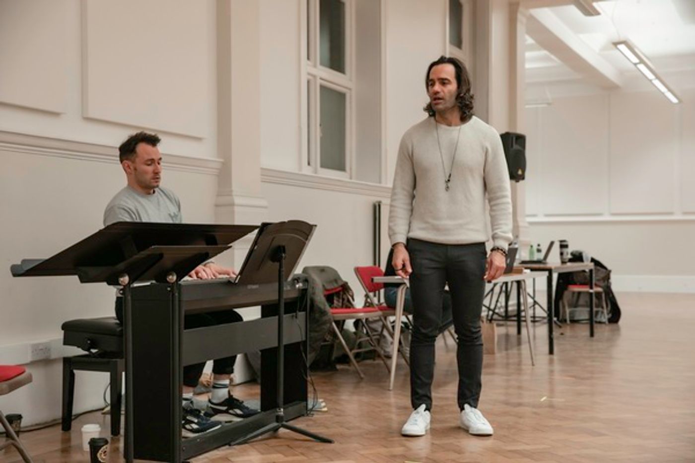 Photos: See Ramin Karimloo & Mazz Murray in Rehearsals for SUNSET BOULEVARD  Image